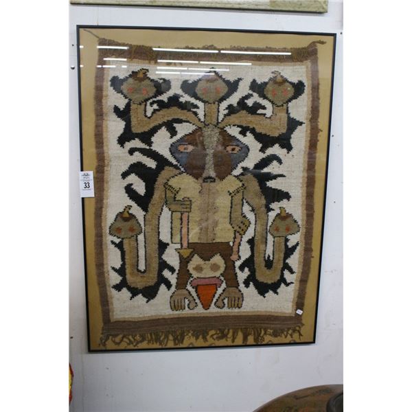 Framed Tapestry - 24"  X  36"