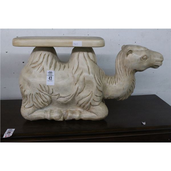 Camel Statuary Pedestal