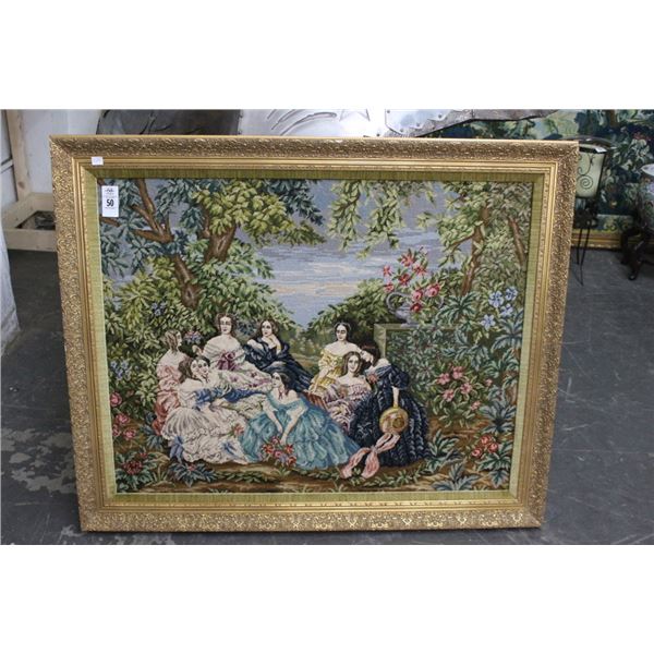 Gold Guild Framed Tapestry - 36"  X  40"