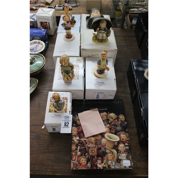 7-Hummel Figurine/Book - 7 X $