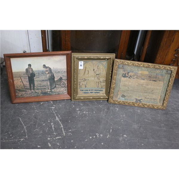 Glass Framed in Box