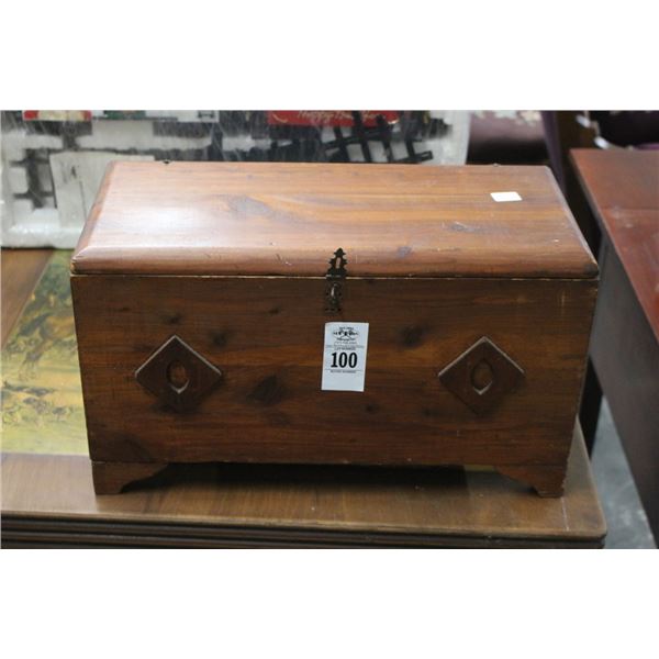 Small Wooden Trunk