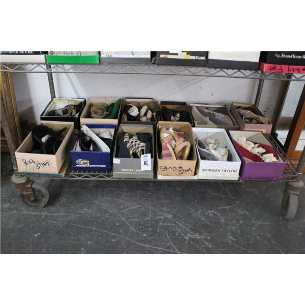 12-Ladie's Designer Footwear - 12 X $