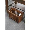Image 2 : Mahogany Magazine Rack