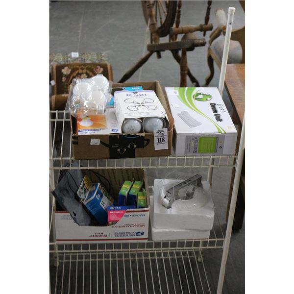 Asst. Light Bulbs, Toner