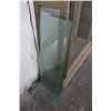 Image 3 : Brown Trim Full Vision Slide Door Curio