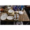Image 1 : Lenox Gold Trim China Set w/Glassware