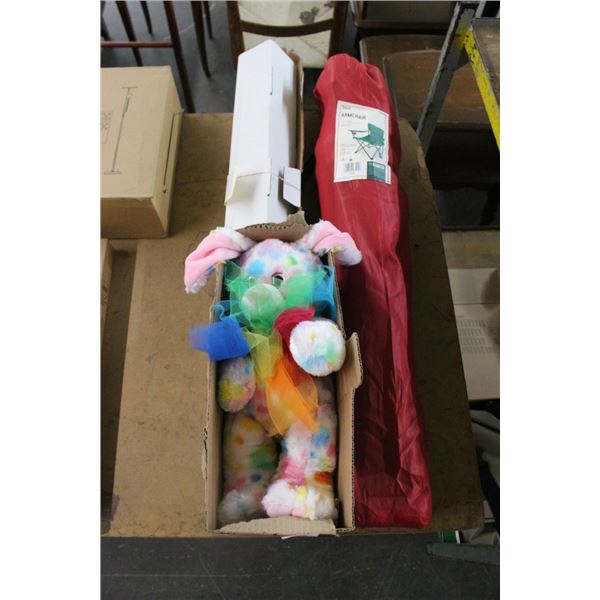 Camp Armchair, Plush Bear, Poster