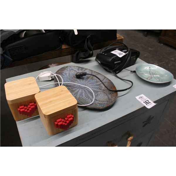 Love Boxes 2, Glazed Trays, Alarm Clock