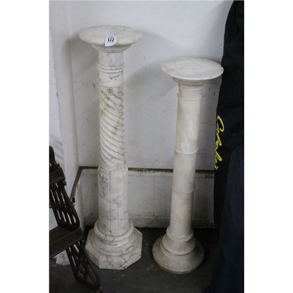 Marble Column Pedestals - 36"/40"