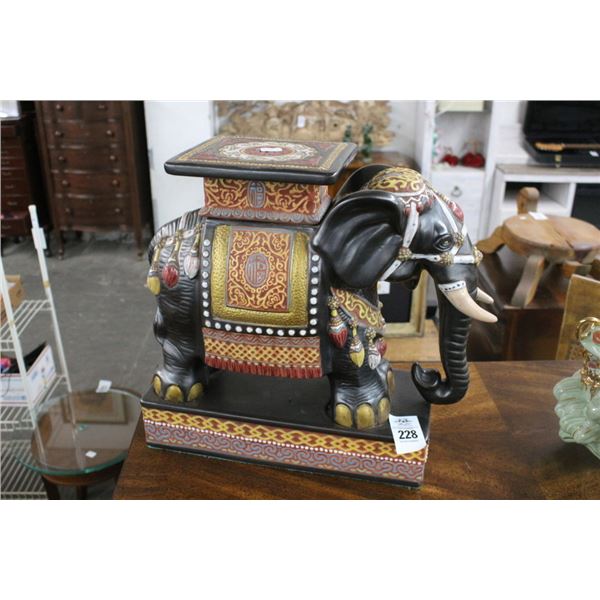 Elephant Statuary Pedestal - 18"