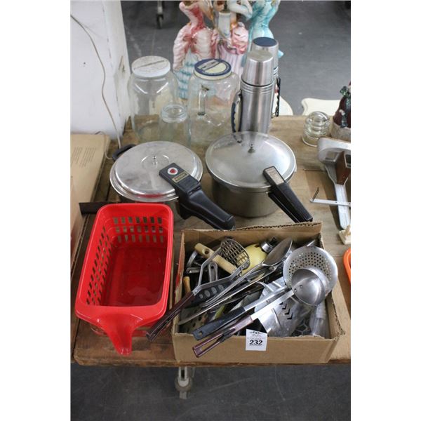 Vintage Cookware, Utensils, Thermoses