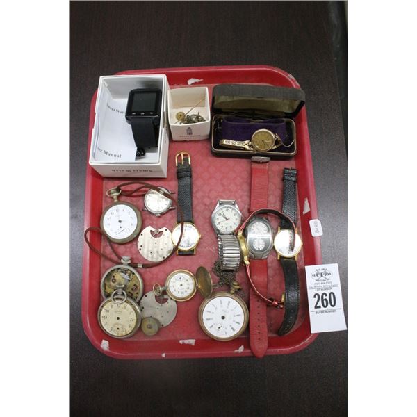 Asst. Watches, Pocket Watches - Vintage