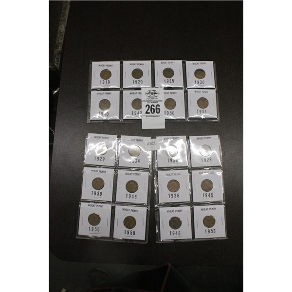 Old Wheat Pennies - 20