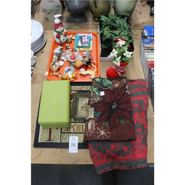 Holiday Placemats, Ornaments, Décor
