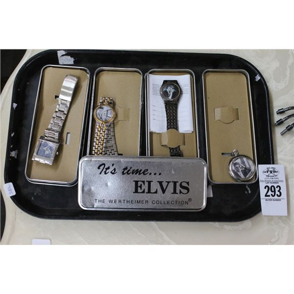 Elvis Collector Watches - Set of 4