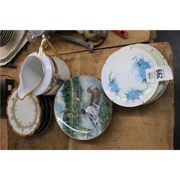 Asst. Collector Plates, Pitcher