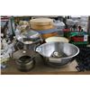 Image 2 : Hat Boxes, Fruit Motif Lidded Bake Dish, Asst. Bowls, Spitoon