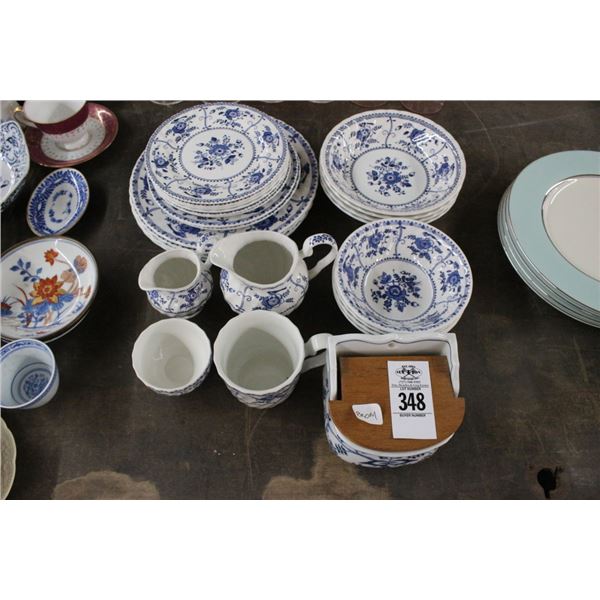Johnson Brothers Blue Floral Dish Set