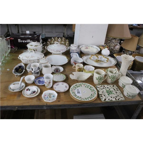 Lenox Christmas, Asst. China Dishes, Tableware