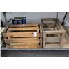 Image 1 : Vintage Wooden Fruit Crates - 3