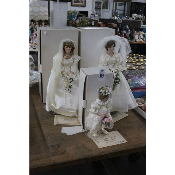 Collector Dolls w/Boxes - 3