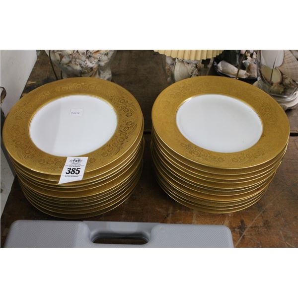 Gold Trim Dishes