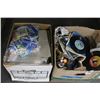 Image 2 : 45 Records, Linens, Home Goods, Décor - 3 Boxes