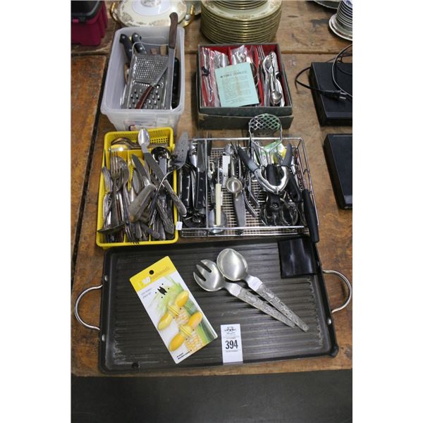 Asst. Utensils, Bake Tray