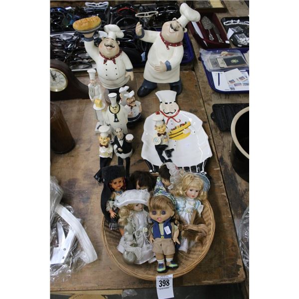 Bakerman Figurines, Small Dolls