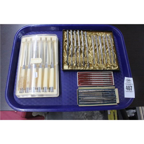 Steak Knife Set, Specialty Food Picks