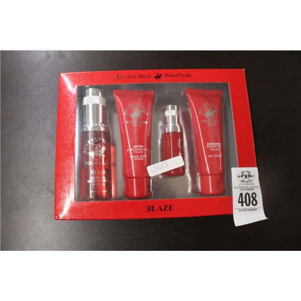 Blaze Men's Cologne, Vanity Set