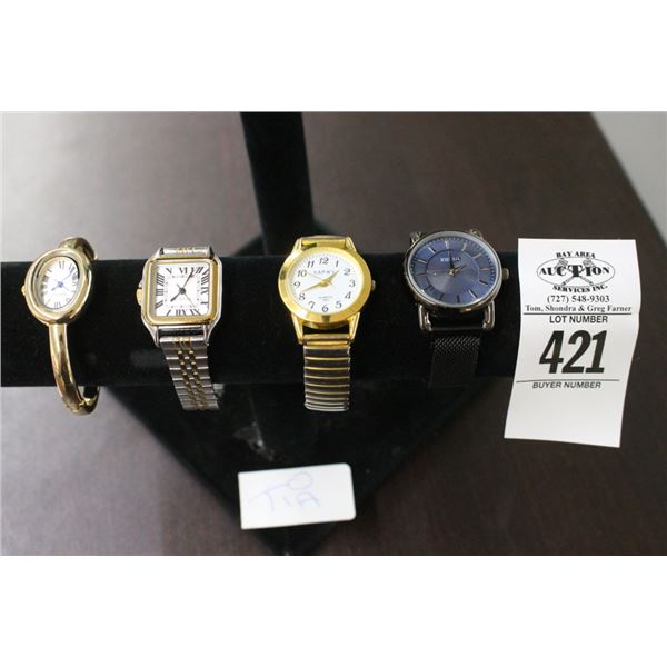 4-Ladie's Dress Watch, Fossil - 4 X $