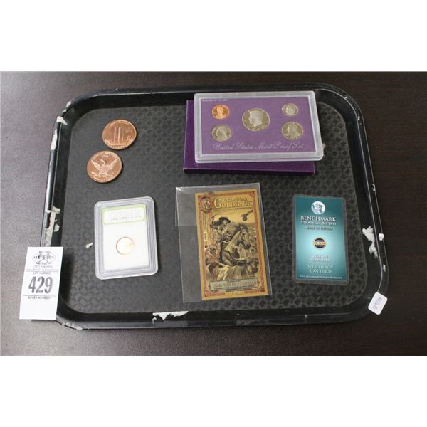 Mint Proof Set, Collector Coin, 911 Medallions, Troy Ounce