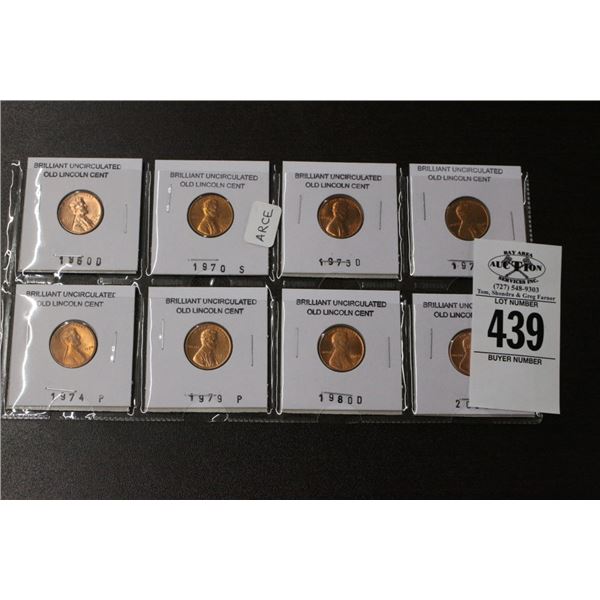 Old Lincoln Cents - 8