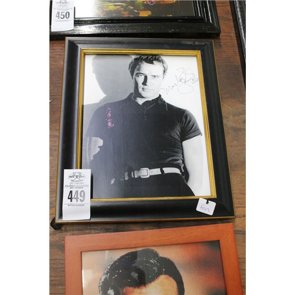 Marlin Brando Autographed Vintage Photo