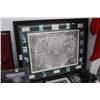 Image 1 : Master Golf Tournament Large Framed Memorabilia w/Autographed Trading Cards -