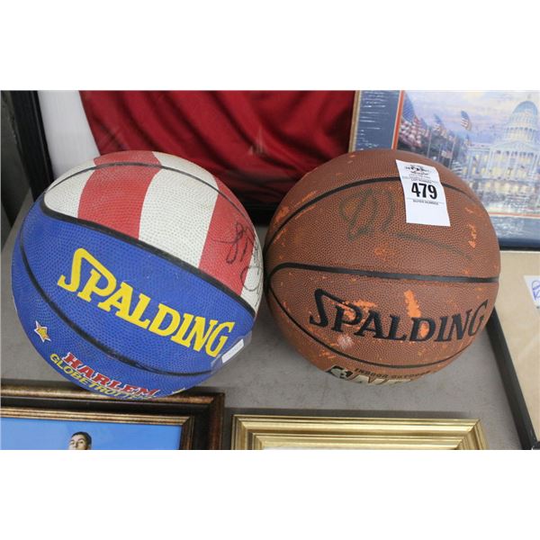 Autographed Basketballs - 2
