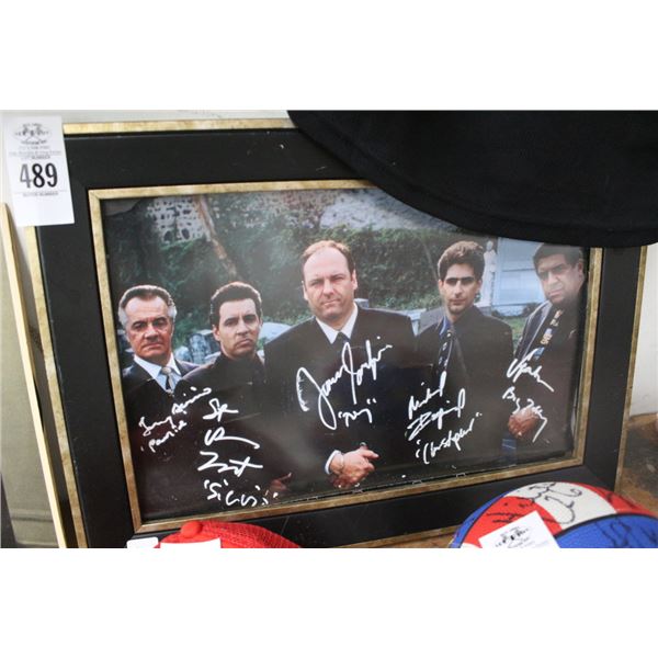 Sopranos Main Actors Autographed Photo