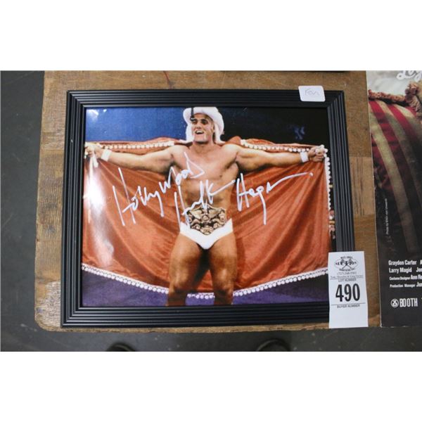 Hulk Hogan Autographed Photo