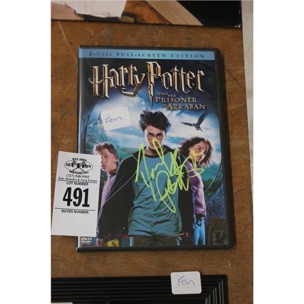 Daniel Radcliff Harry Potter Autographed DVD