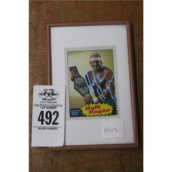 Hulk Hogan Autographed Photo