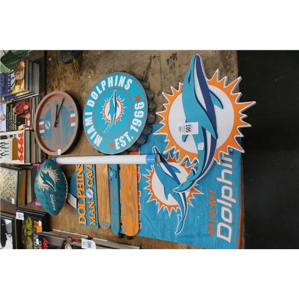 Asst. Miami Dolphin Memorabilia