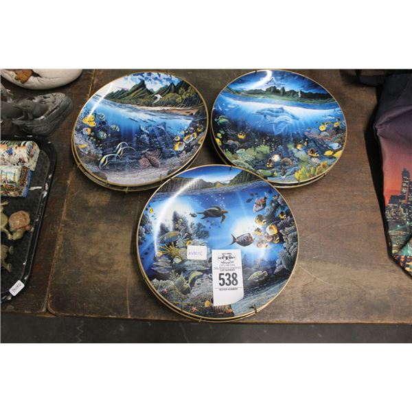 Robert Lynn Nelson Underwater Collector Plates - 6