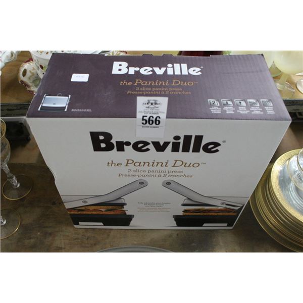 Breville Panini Duo Cooker