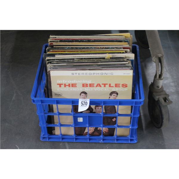 Vintage Vinyl Record Albums