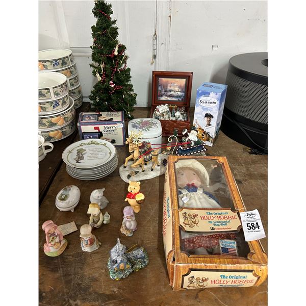 Small Figurines, Collector Dishes, Holiday Décor, Holly Hobby, More