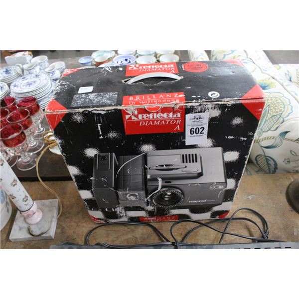 Reflective Slide Projector