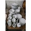 Image 1 : Style House Grey Trim China Set