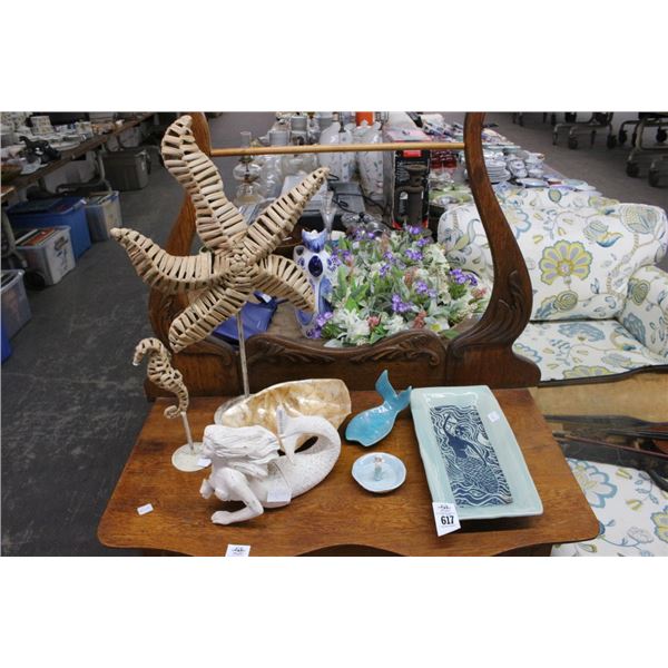 Mermaid Bookends, Asst. Nautical Décor
